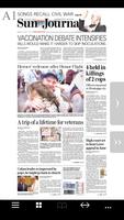 Lewiston Sun Journal plakat
