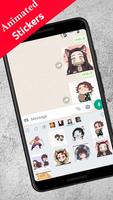 برنامه‌نما WA Stickers Demon Slayer عکس از صفحه