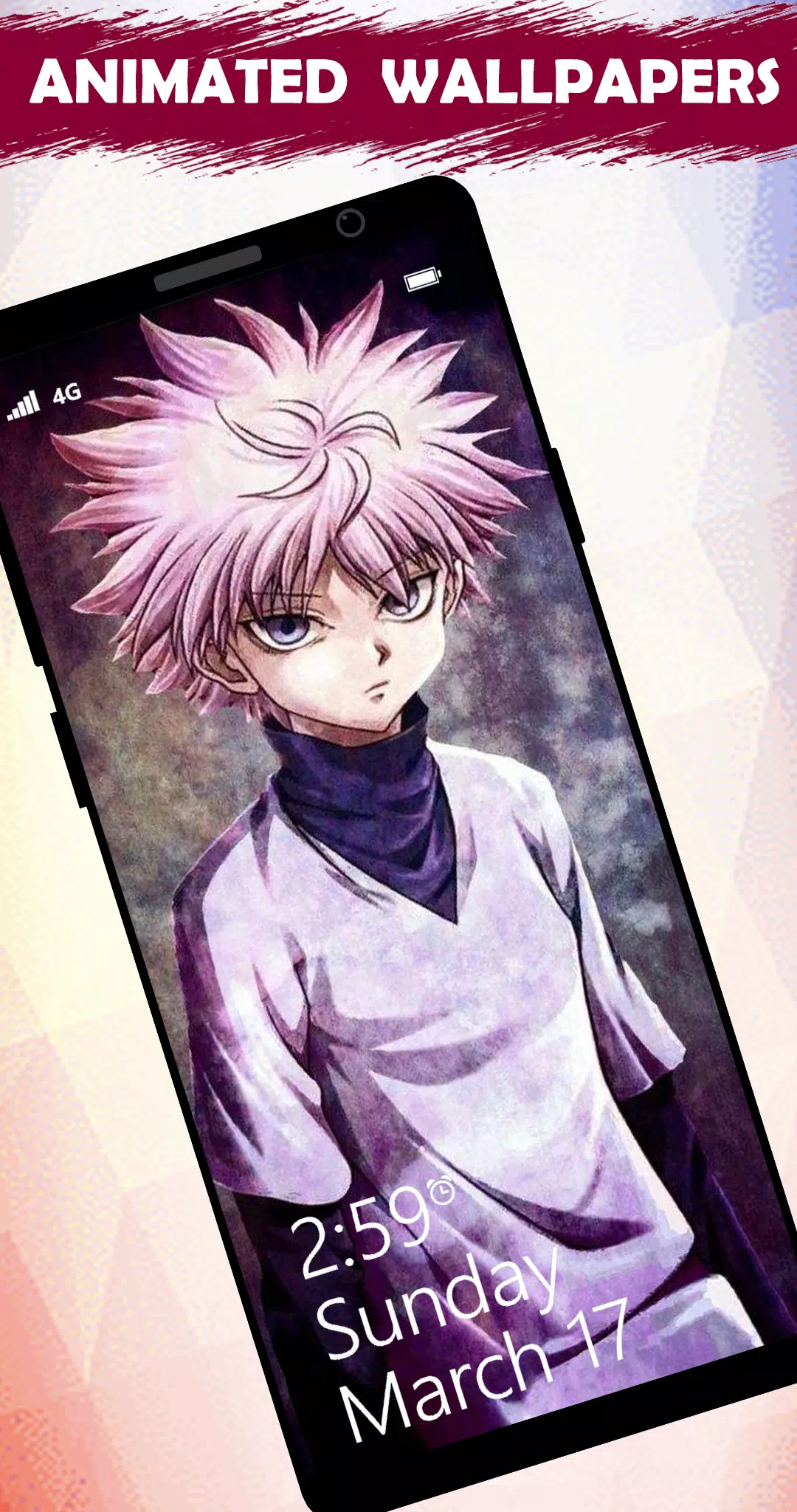 Killua From Hunter X Hunter Live Wallpaper