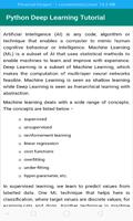 New Python Deep Learning Tutorial capture d'écran 3