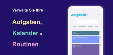 Erinnerungen & Routine Planung