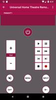 Universal Home Theatre Remote Ekran Görüntüsü 3