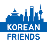 Koreanische Freunde Zeichen