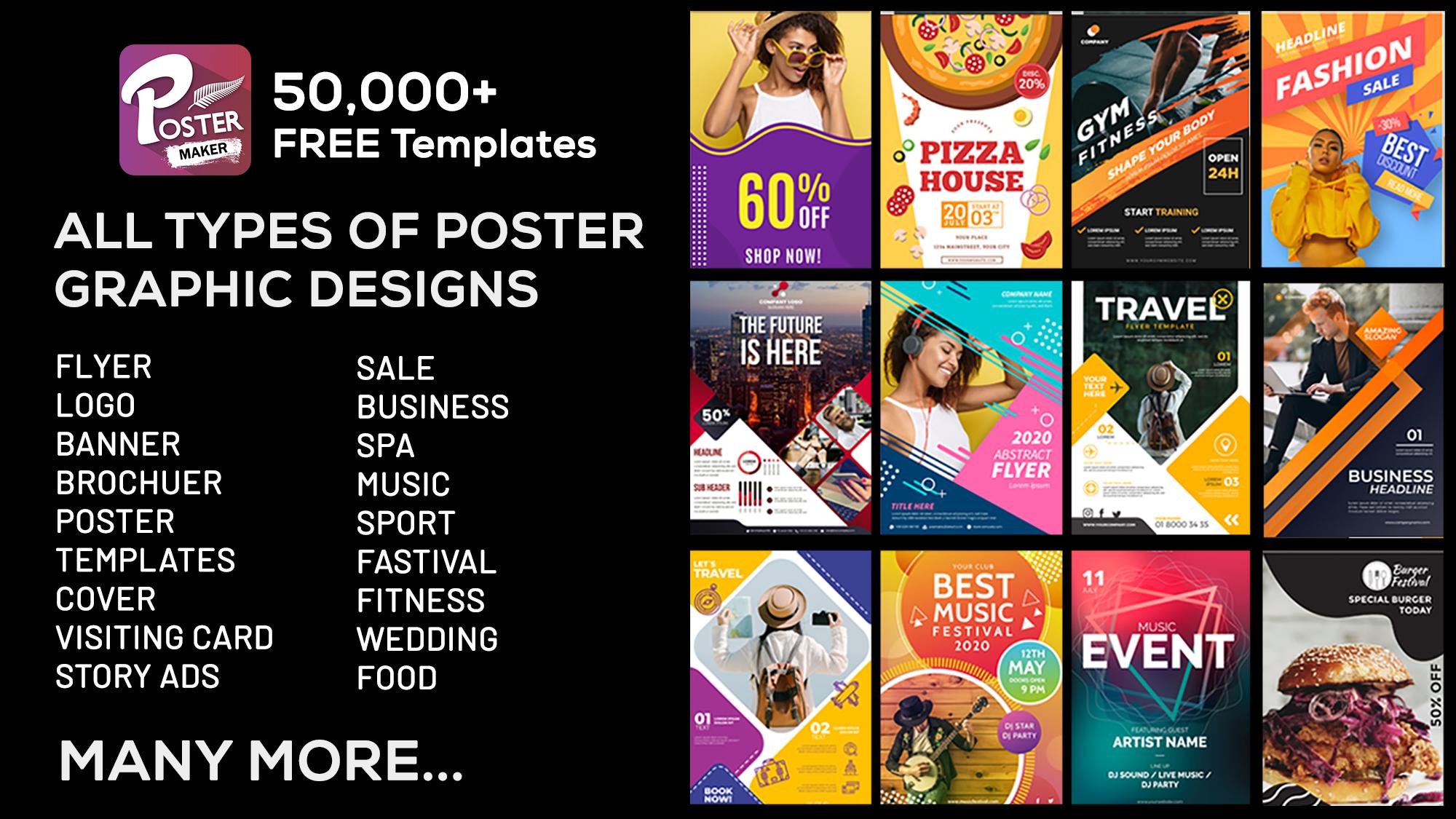 Poster Maker Flyer Banner Maker Graphic Design For Android Apk Download