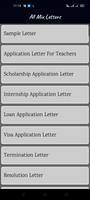 Letter & Application Writing screenshot 3