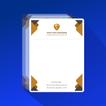 Letterhead Maker App أيقونة