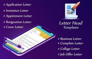 Letterhead Maker-Letter Writer capture d'écran 1