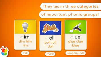 برنامه‌نما Phonics & Spelling Words with LetterSchool عکس از صفحه