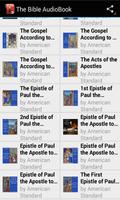 The Bible Audio-Books captura de pantalla 1