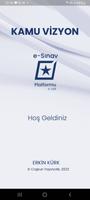 KAMUVİZYON - E-Sınav Platformu Plakat