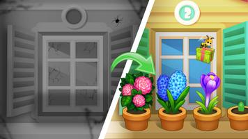 Flowerbox: Garten-Spiel! Plakat