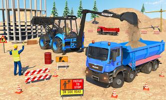 برنامه‌نما Highway Construction Games 3d عکس از صفحه