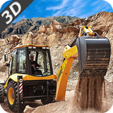 Dump & Loader Truck Free أيقونة