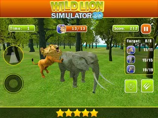 download Wild Angry Lion Revenge Sim 3D APK