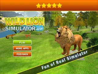 download Wild Angry Lion Revenge Sim 3D APK