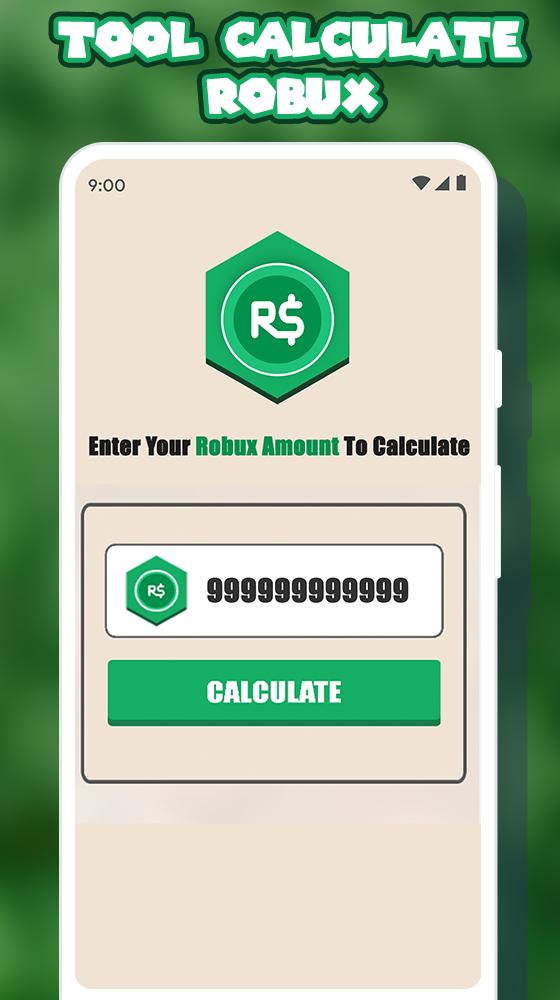 Free Robux Calculator For Roblox For Android Apk Download - free robux calc for rblox rbx station for android apk