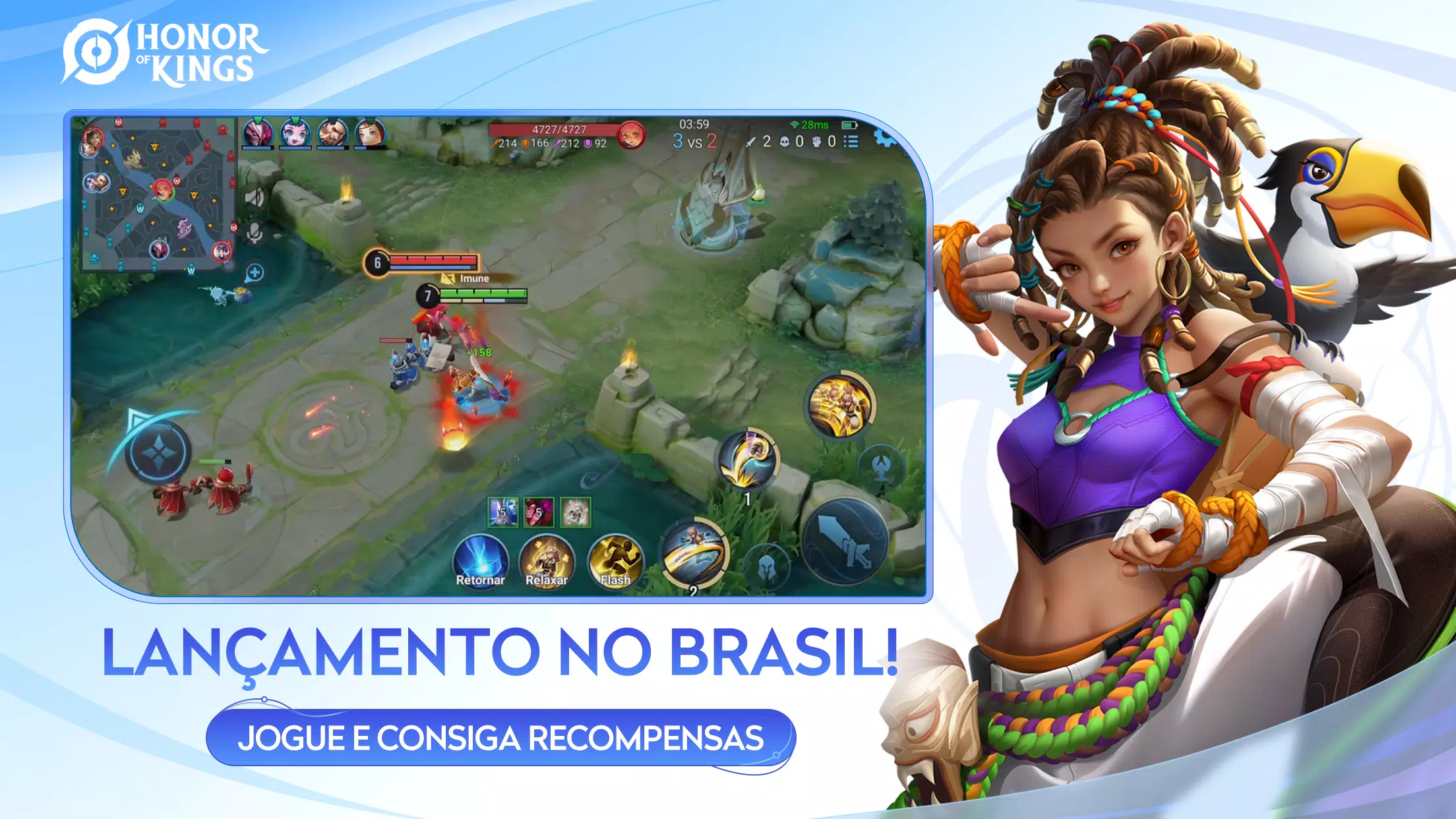 Honor of Kings: Conheça os heróis do popular MOBA que chegará em