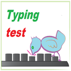 Typing speed test icon