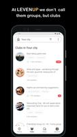 LEVENUP - Events and Friends screenshot 2