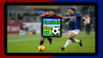 Live Football TV Stream HD Plakat