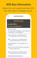 Bus Time Tracker for NYC capture d'écran 1