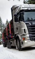 Best HD Wallpapers Scania Truck Theme پوسٹر