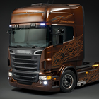 Thèmes Scania R730 Trucks HD Fonds d'écran icône