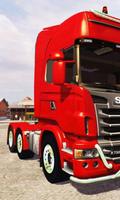 Thèmes Scania R730 Trucks HD Fonds d'écran Affiche