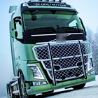 Thèmes Volvo FMX Truck HD Fonds d'écran icône