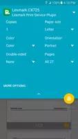 برنامه‌نما Lexmark Print Plugin عکس از صفحه