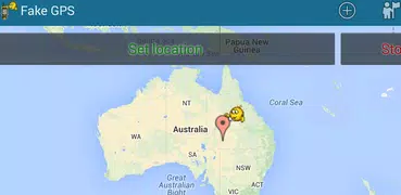 Fake GPS location