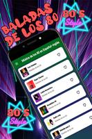 Musica de los 80 en español Screenshot 3