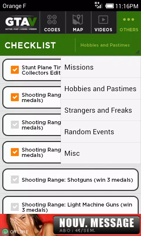 Mapa e código para GTA V – Apps no Google Play