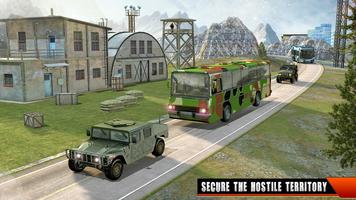 Mountain Army Bus Driving 2019:  GBT Bus Games 3D screenshot 2