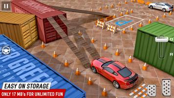 tricky auto parkeren 3d: gratis spellen-poster