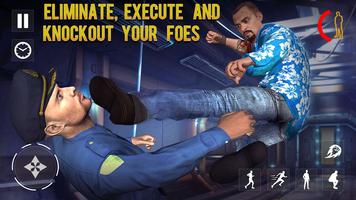gangster jail escape: game pel poster
