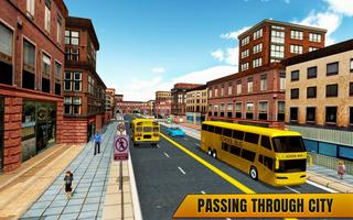bus scolaire simulateur conduit 3d capture d'écran 1