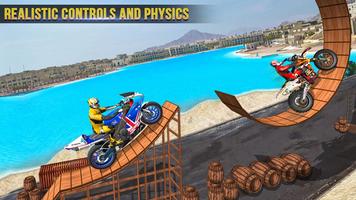 New Bike Stunts Moto: GBT Bike Racing Games 2019 ảnh chụp màn hình 3