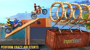 Advance Bike Stunts Moto: GBT Bike Games 3D poster