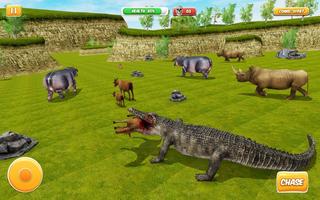 Hungry Crocodile Attack 3D স্ক্রিনশট 2