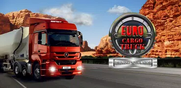 Euro Carga Caminhão Dirigindo