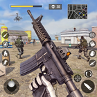 銃で戦うゲーム : シューティングゲーム オフライン アイコン