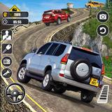 Racewagen Simulator Games 3D-icoon