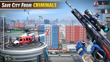 Sniper Mission Games Offline ảnh chụp màn hình 1