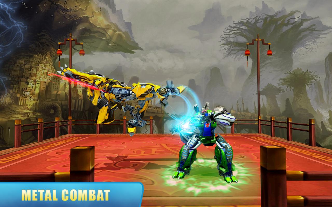 Robot Fight. Игра трансформация. Battle Robot Spinner.