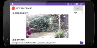 Mobile Streaming for Twitch screenshot 3