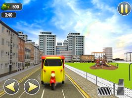 Tuk Tuk City Driver: Auto Rickshaw 3D Simulator 19 syot layar 1