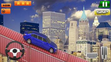 Limousine Car Driving: Impossible Stunt Car Racing syot layar 3