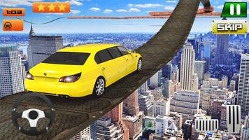 Limousine Car Driving: Impossible Stunt Car Racing syot layar 2