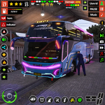 City Coach Drive Bus Game 3D icon